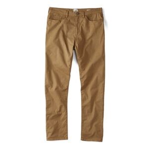 FLINT & TENDER 365 5-Pocket Pants Men's Tan Jeans Chinos